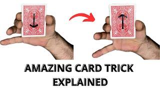 AMAZING CARD TRICK EXPLAINED ⬇️⬆️🪄#magic #tricks #tutorial #foryou #magician #shorts