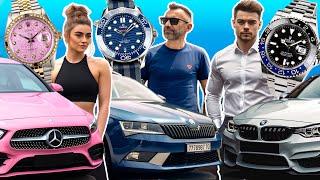 We Match Car Owners With Their Watches (Rolex Stereotypes) 'Mid-Life Crisis' 'Bachelor' 'Accountant'