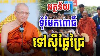 អត្ថន័យ​ ទុំមែកពោធិ៍ ស៊ីផ្លែជ្រៃ​ សម្ដេច​ ពិន​ សែម​ Dharma2024