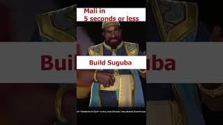 How to play MALI in 5 seconds or less in civ 6! #shorts