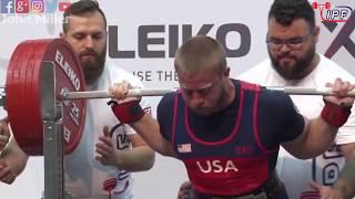 David Woolson - 3rd Place 830kg Total - 93kg Class 2019 IPF Classic Worlds