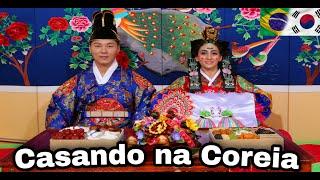 CASANDO NA COREIA DO SUL.  O "sim" do meu marido é a melhor parte !