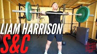 Power Session With My S&C Coach | Liam Harrison | Muay Thai Training