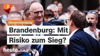 heute journal vom 22.09.2024 Wahlkrimi in Brandenburg, Olaf Scholz in New York