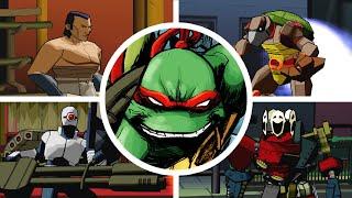 Teenage Mutant Ninja Turtles 1 - All Bosses + Ending