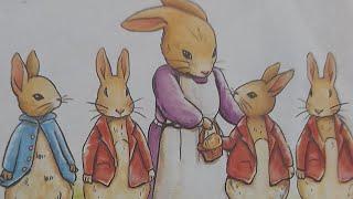 Four little Rabbits  (online study with rabia)