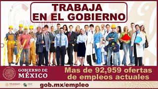 BUSCAS EMPLEO Conoce la bolsa de trabajo del GOBIERNO FEDERAL ¡Consulta y consigue EMPLEO! 2022-2023