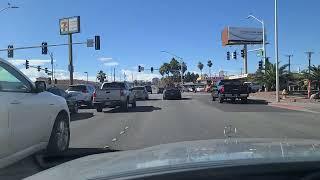 Driving thru #high #crime #dangerous #hood to get to #downtown #lasvegas #fremontstreet #vegas #usa