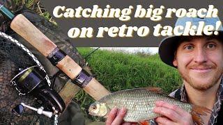 Fishing for Roach using a Mitchell 300 Reel and Stick and Slider Float