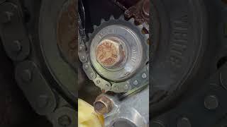 Ok big mixup I got the exhaust and intake balance and shaft gears on the wrong position GM 2.4 L