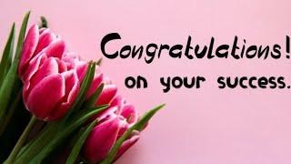 Congratulations and wishes on your success| Congratulations for your achievement|Messages,greetings