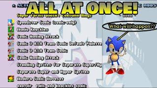 What happens when you use all mods in Sonic 3 AIR????