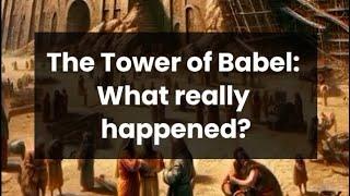 What really happened at the Tower of Babel? ️ read the comments