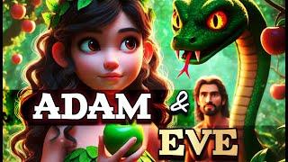 Adam and Eve | In the Garden of Eden | Animated Short Bible Stories for Kids | HD 4k Video |