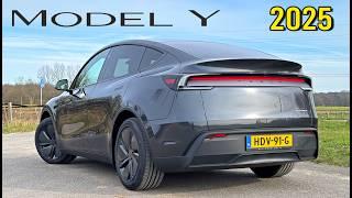 NEW! 2025 Tesla Model Y AWD Long Range // REVIEW on AUTOBAHN