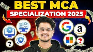 Top MCA Specializations 2025MCA Specializations  Jobs & Salary#mca #colleges #specializations