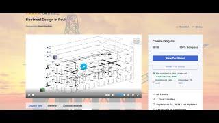 About Video Streaming course Electrical Design in Revit