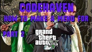 How to create a mod menu for GTA Online | Code Haven | Adding Optons