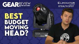 Eliminator Lighting Stealth Spot Moving Head Review | Best Budget Mover?