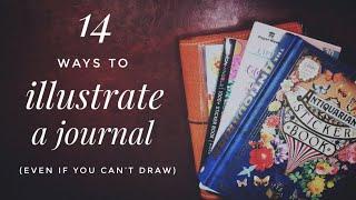 14 Ways To Illustrate A Journal (Even If You Can’t Draw)