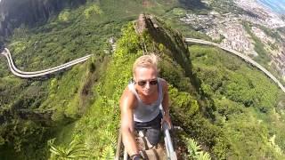 Stairway to Heaven (Haiku Stairs - Oahu) GoPro.mov