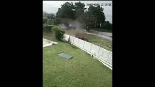 Illegal street race goes wrong