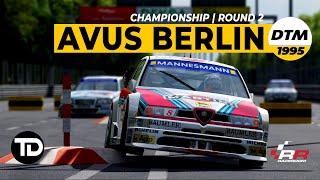 AWESOME ADAPTIVE AI (TRIPLE A)! DTM 1995 Custom Championship in RaceRoom | Round 2: AVUS Berlin