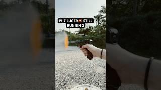 Firing the Iconic German Luger – 1917 P08 #luger #shorts