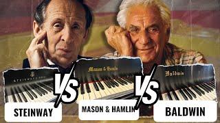 Great AMERICAN Pianos | Steinway B Vs. Baldwin F vs. Mason & Hamlin BB