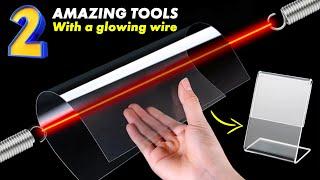 2 AMAZING projects DIY which use a glowing wire