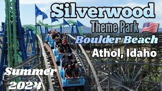  Silverwood Theme Park & Boulder Beach P.2 Summer August 3rd 2024 in Athol Idaho USA 