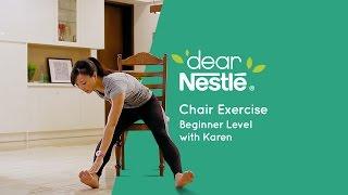 10-minute workouts – Chair Exercises Beginner’s Level