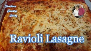 Ravioli Lasagna  |  Million Dollar Ravioli Lasagna Recipe