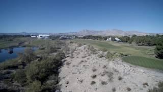 4K Flyover of the 18th hole at TPC Summerlin