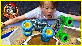 SUPER Monster Truck Toys SKY HIGH COMPILATION 5! - Obstacle Course, Racing & Freestyle Challenge