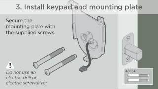 Weiser SmartCode 5 Deadbolt Installation (Z-Wave Plus)