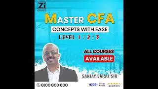 Sanjay Saraf's CFA Masterclass | Complete Video Lectures for All Levels