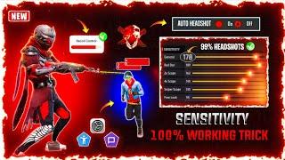 Free Fire Headshot Setting After Ob49 Update 2025Best Sensitivity Settings ️| Sensitivity Setting