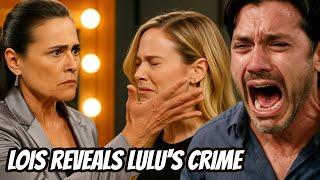 General Hospital Spoilers | Lois reveals evidence of Lulu's crimes, Dante is angry