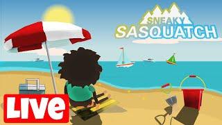 Sasquatch Takes A Trip To The Beach! - Sneaky Sasquatch