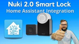Integrating Nuki 2.0 Smart Lock in Home Assistant (two ways)