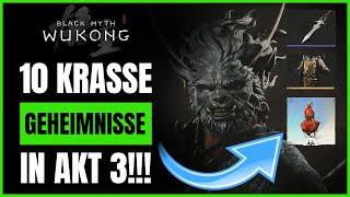 GEHEIME BOSSE, QUESTS & KRASSER LOOT! Black Myth Wukong Quest Akt 3