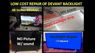 How to repair Devant Back light the LOW COST Way. Dudz Daddy Tech