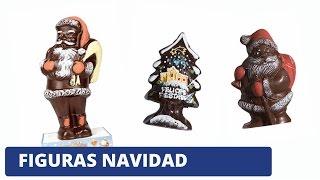 Figuras Navidad Chocolate.