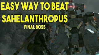 Easy way to defeat Sahelanthropus (final boss ) Metal Gear Solid V: The Phantom Pain