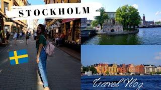 SWEDEN Travel Vlog: STOCKHOLM in Summer-Stockholm in 2 Days #Sweden |Olga-Maria Riante