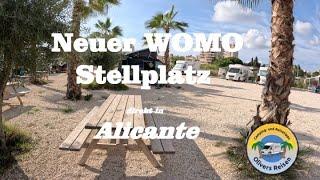 Neuer Wohnmobil Stellplatz in Alicante    absolut TOP #Área Natur Playa Muchavista