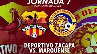 Zacapa vs Marquense/ Jornada 7 EN VIVO Liga Guate Banrural Intergrupos