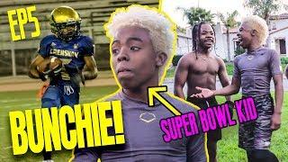 13 Year Old Bunchie Young Is BACK! Prodigy Trains With Football Guru & Heads To The SUPER BOWL!?