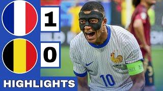 France vs Belgium (1-0) Extended HIGHLIGHTS | EURO 2024 Round Of 16!